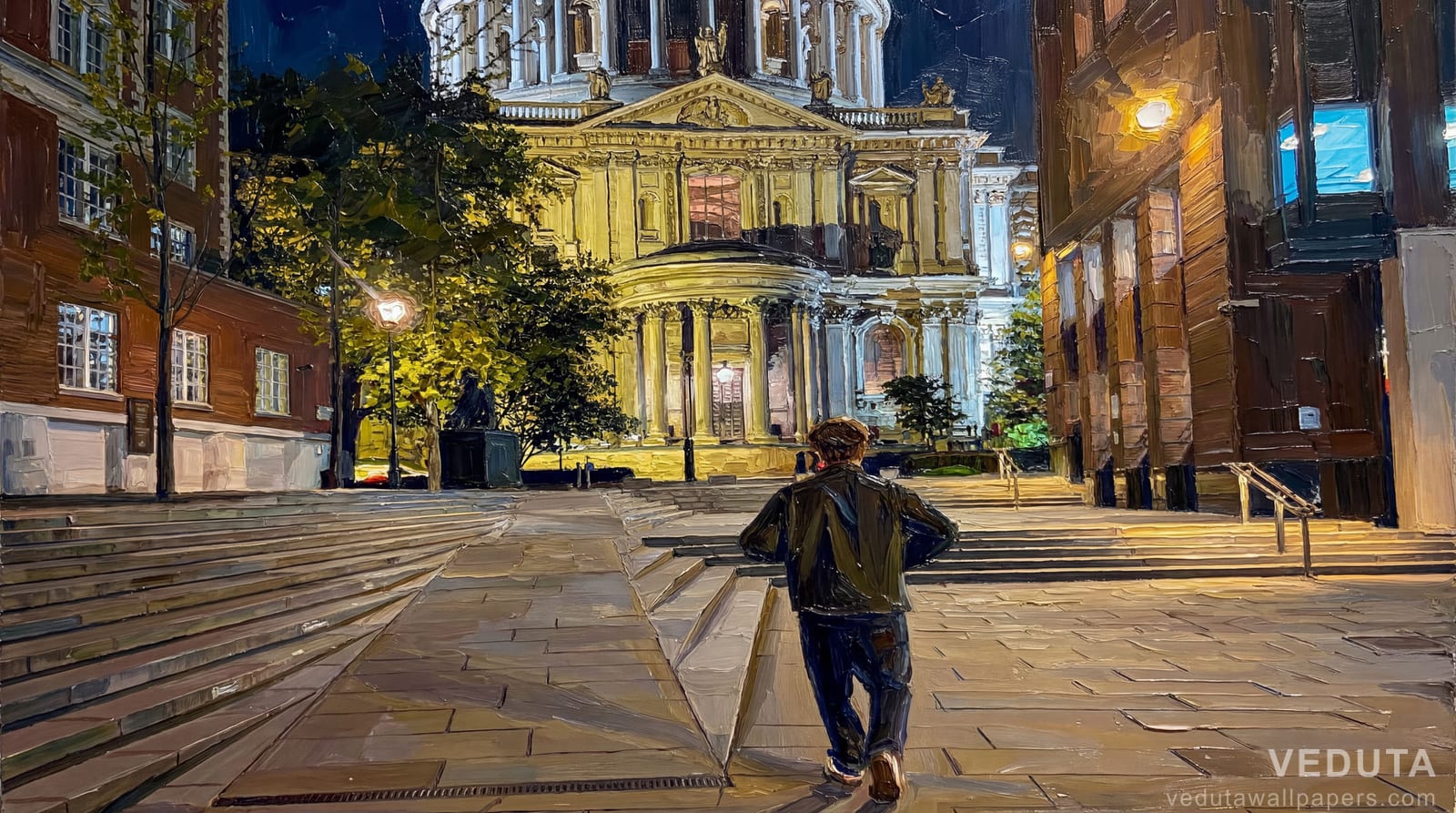 St Paul's, Night